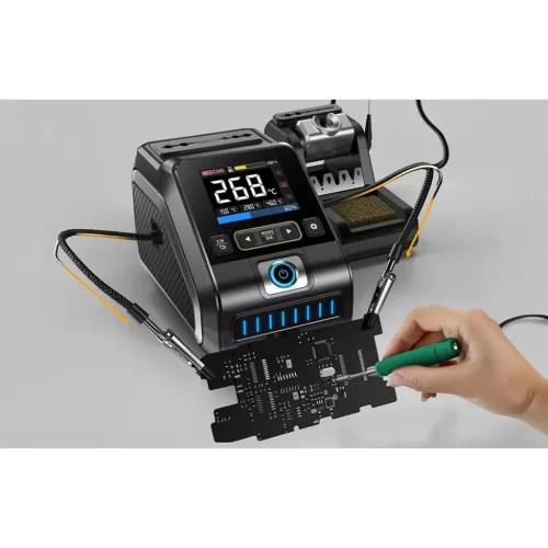 FNIRSI DWS-200 200 W-os forrasztóállomás-5905156108011 5 kép