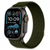  Apple Watch (44 / 45 / 46 / 49 mm) katonai zöld Tech-Protect Nylon S-5906302325467 1 kép