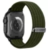  Apple Watch (44 / 45 / 46 / 49 mm) katonai zöld Tech-Protect Nylon S-5906302325467 2 kép