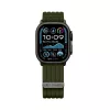  Apple Watch (44 / 45 / 46 / 49 mm) katonai zöld Tech-Protect Nylon S-5906302325467 3 kép