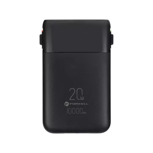 FORCELL F-ENERGY F10K6 10000 mAh powerbank beépített USB-C és Light-5903396362408 2 kép