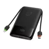 FORCELL F-ENERGY F10K6 10000 mAh powerbank beépített USB-C és Light-5903396362408 3 kép