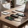 FORCELL F-ENERGY F10K6 10000 mAh powerbank beépített USB-C és Light-5903396362408 10 kép