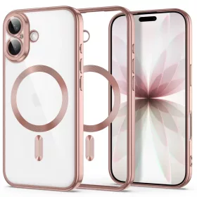 iPhone 17 Shiny Rose Gold Tech-protect Magflex MagSafe tok-5906302342365 1 kép