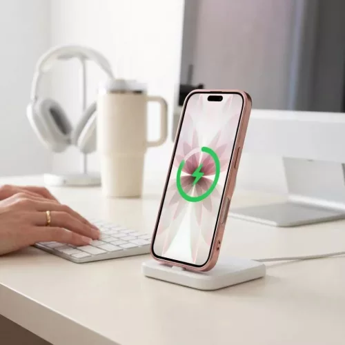 iPhone 17 Shiny Rose Gold Tech-protect Magflex MagSafe tok-5906302342365 9 kép