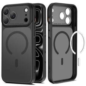 iPhone 17 Pro / 18 Pro matt fekete Tech-Protect MagPrime MagSafe CC to-5906302324750 2 kép