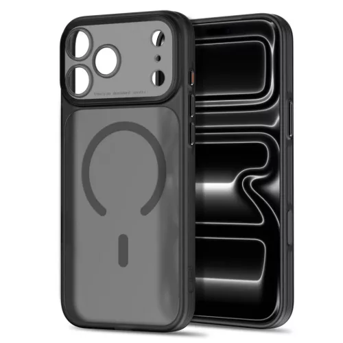 iPhone 17 Pro / 18 Pro matt fekete Tech-Protect MagPrime MagSafe CC to-5906302324750 3 kép