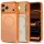 iPhone 17 Pro Max / 18 Pro Max Matt kozmikus narancs Tech-Protect MagPrime MagSafe CC tok