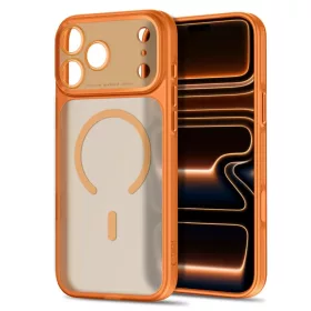 iPhone 17 Pro Max / 18 Pro Max Matt kozmikus narancs Tech-Protect MagP-5906302324804 2 kép