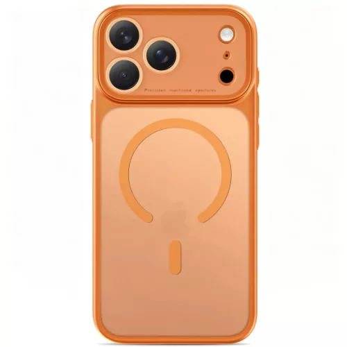 iPhone 17 Pro Max / 18 Pro Max Matt kozmikus narancs Tech-Protect MagP-5906302324804 3 kép