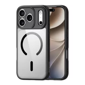    iPhone 17 Pro Max / 18 Pro Max fekete Dux Ducis AIMO MAG MagSafe-kompatibilis tok