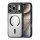  iPhone 17 Pro Max / 18 Pro Max fekete Dux Ducis AIMO MAG MagSafe-kompatibilis tok