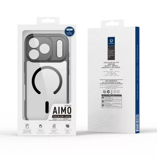  iPhone 17 Pro Max / 18 Pro Max fekete Dux Ducis AIMO MAG MagSafe-komp-6980053732766 10 kép