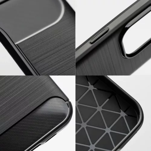  iPhone 17 Pro / 18 Pro fekete Carbon 2.0 TPU tok-5903396477102 8 kép