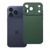  iPhone 17 Pro Max / 18 Pro Max sötétzöld Matt 2.0 TPU tok