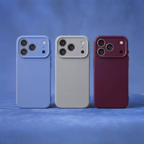 Szilikon tok Honor 600 Lite készülékhez, bordó-5908067017779 6 kép