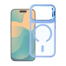   iPhone 17 Pro Max / 18 Pro Max készülékhez való Forcell F-Protect Shadow Stand Premium MagSafe-kompatibilis világoskék tok