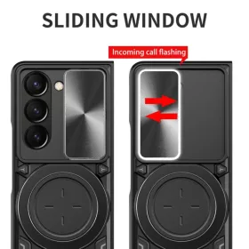  Samsung Galaxy Z Fold8 fekete Techsuit CamGuard Pro tok-5949419381445 2 kép