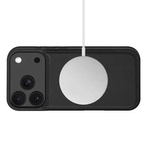  Apple iPhone 17 Pro / 18 Pro matt fekete Tech-Protect Wallet MagSafe -5906302325320 3 kép