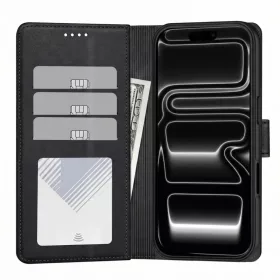  Apple iPhone 17 Pro Max / 18 Pro Max matt fekete Tech-Protect Wallet -5906302325337 2 kép