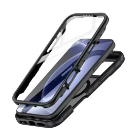  Apple iPhone 17 Pro / 18 Pro matt fekete Tech-Protect Defense MagSafe-5906302325498 2 kép