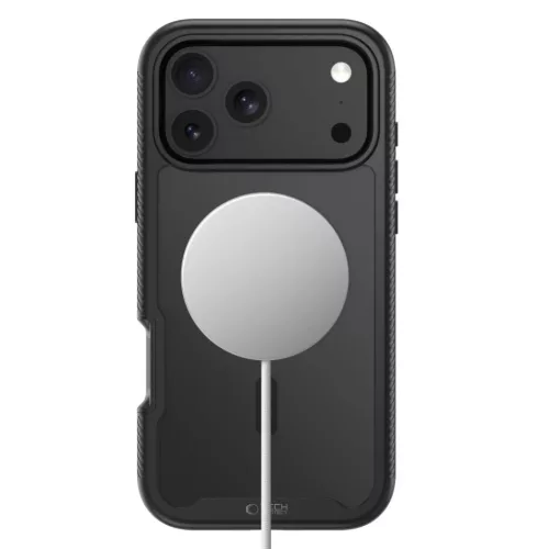  Apple iPhone 17 Pro / 18 Pro matt fekete Tech-Protect Defense MagSafe-5906302325498 4 kép