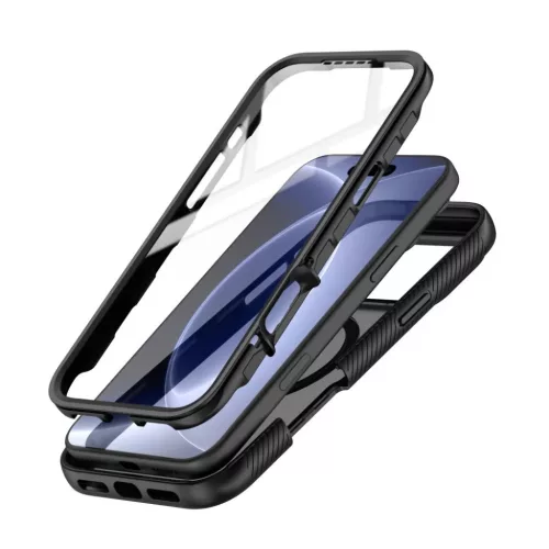  Apple iPhone 17 Pro Max / 18 Pro Max matt fekete Tech-Protect Defense-5906302325504 2 kép