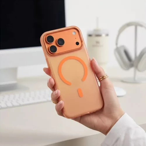  Apple iPhone 17 Pro / 18 Pro matt kozmikus narancssárga Tech-Protect-5906302324873 7 kép