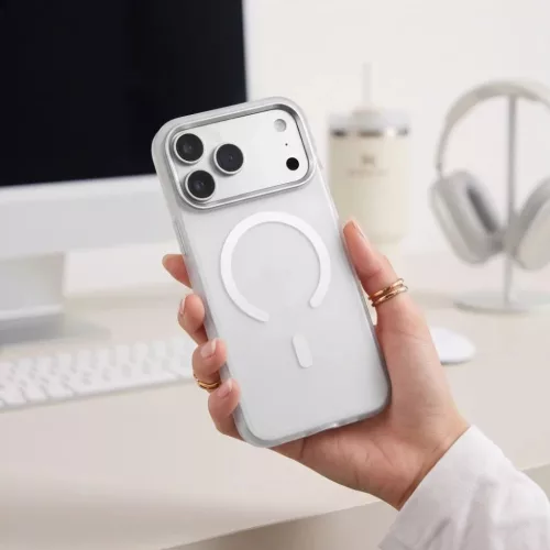  iPhone 17 Pro Max / 18 Pro Max matt fehér Tech-Protect MagZero MagSa-5906302324866 7 kép