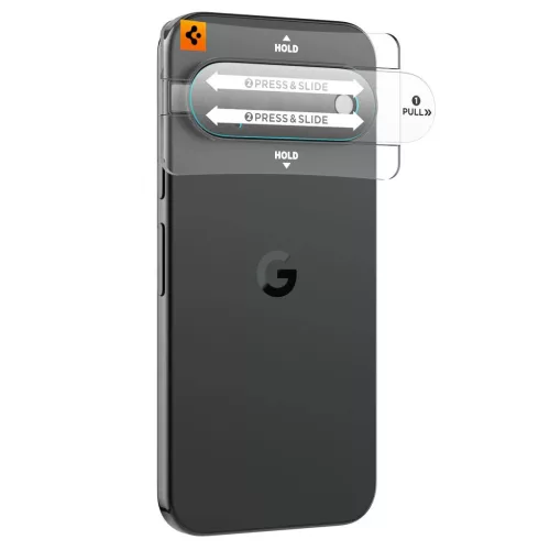  Google Pixel 11 Pro kristálytiszta Spigen Glass tR EZ Fit Optik Pro -8800337246179 4 kép