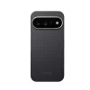  Google Pixel 11 Pitaka Edge Case fekete/szürke sávolyszövésű tok-741654371145 2 kép