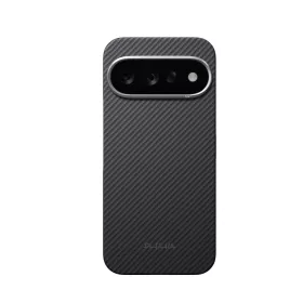  Google Pixel 11 Pitaka Edge Case fekete/szürke sávolyszövésű tok-741654371145 2 kép