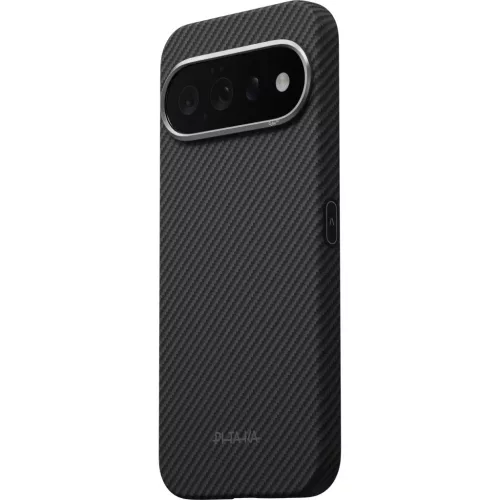  Google Pixel 11 Pitaka Edge Case fekete/szürke sávolyszövésű tok-741654371145 3 kép
