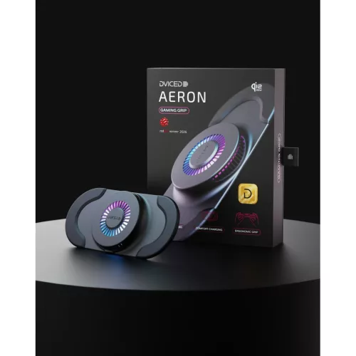  Dviced AERON Grip Qi2.2 vezeték nélküli töltő és aktív hűtő -5996488719204 10 kép