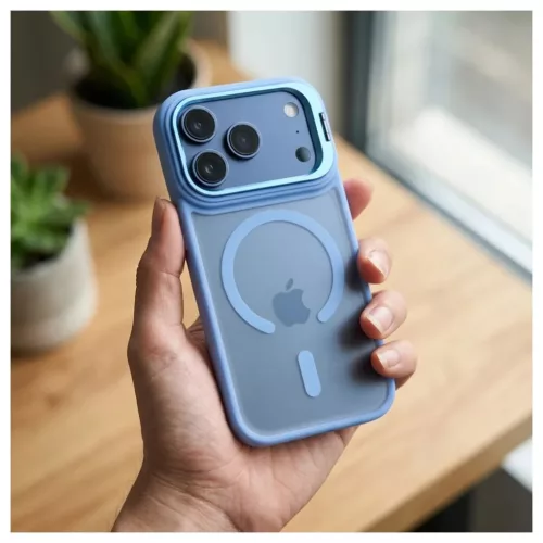  iPhone 17 Pro / 18 Pro világoskék Forcell F-Protect Shadow Stand Pr-5903396482274 3 kép
