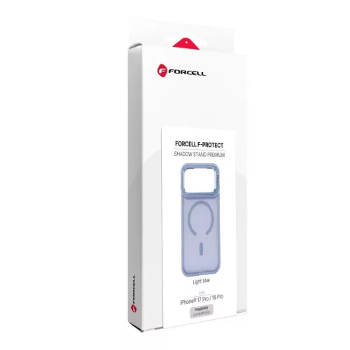  iPhone 17 Pro / 18 Pro világoskék Forcell F-Protect Shadow Stand Pr-5903396482274 6 kép