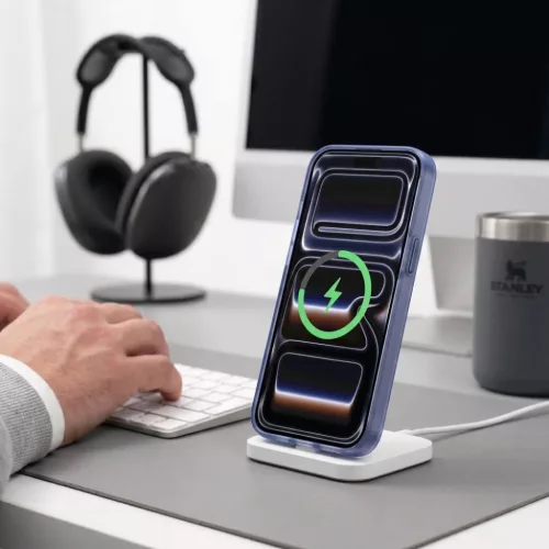  iPhone 17 Pro / 18 Pro matt mélykék Tech-Protect MagZero MagSafe to-5906302324897 9 kép
