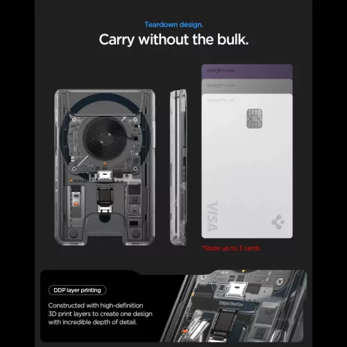 Spigen Ultra Hybrid Wallet MagSafe Neo One mágneses kártyatartó-8800337245363 7 kép