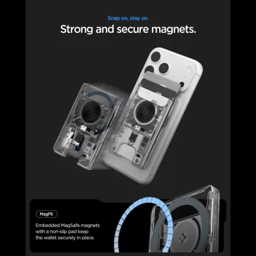 Spigen Ultra Hybrid Wallet MagSafe Neo One mágneses kártyatartó-8800337245363 9 kép