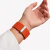  Apple Watch narancssárga Tech-Protect Nylon Sport tépőzáras óras-5906302325474 6 kép