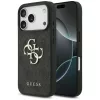  iPhone 18 Pro szürke Guess PU 4G Metal Logo tok-3666339650650 1 kép