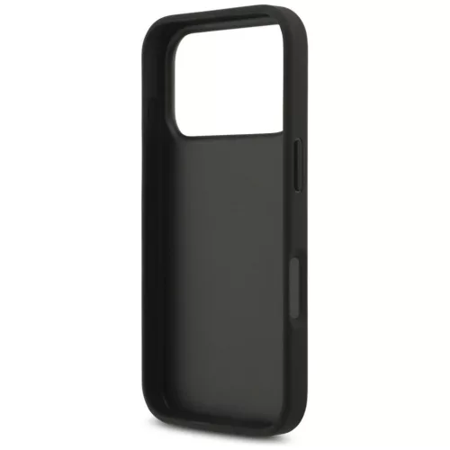  iPhone 18 Pro szürke Guess PU 4G Metal Logo tok-3666339650650 6 kép