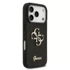  iPhone 18 Pro fekete Guess PU merev tok csillámos 4G fém logóval-3666339644987 4 kép