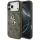  iPhone 18 Pro barna Guess PU 4G fém logós tok-3666339650698 1 kép