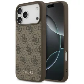  iPhone 18 Pro Barna Guess Hardcase 4G Classic Logo (GUHCP18LG4GFBR) t-3666339673475 1 kép