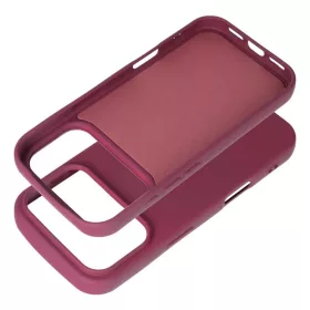  iPhone 17 Pro / 18 Pro sötét cseresznye szilikon tok-5903396485640 1 kép
