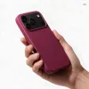  iPhone 17 Pro / 18 Pro sötét cseresznye szilikon tok-5903396485640 2 kép
