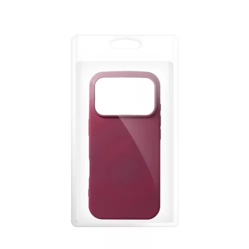  iPhone 17 Pro / 18 Pro sötét cseresznye szilikon tok-5903396485640 5 kép