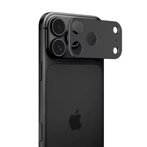 iPhone 18 Pro Fekete Tech-protect Camalloy Fit+ kameravédő-5906302324989 2 kép