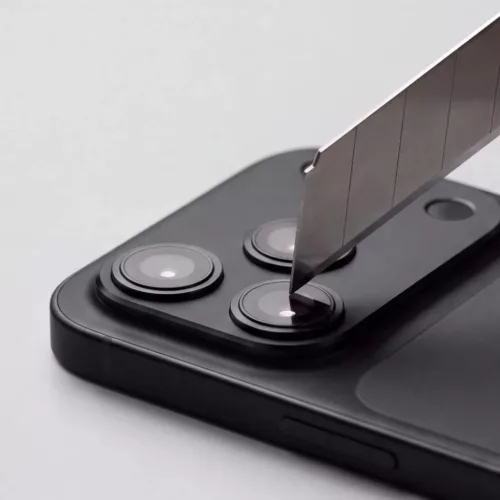 iPhone 18 Pro Fekete Tech-protect Camalloy Fit+ kameravédő-5906302324989 5 kép
